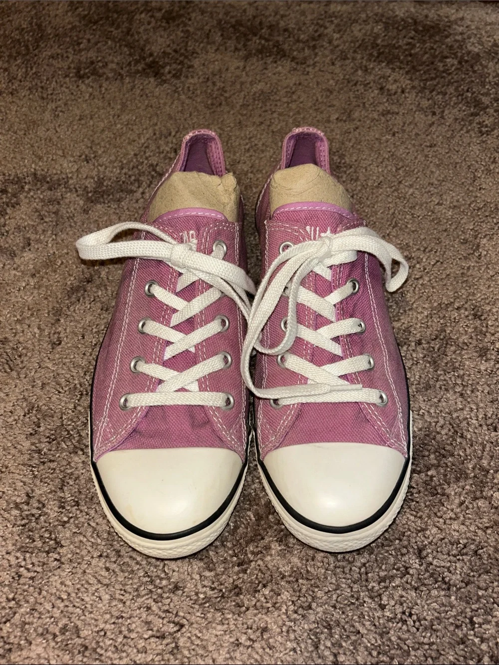 Converse Chuck Taylor all star low top Orchid purple sneakers